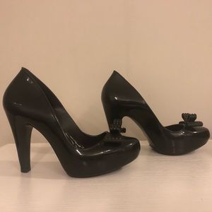 Dreamed by Melissa/Mel Line Black Platform Heels